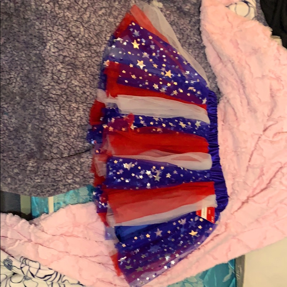 Red,white,and blue 4th of July tutu. Brand new